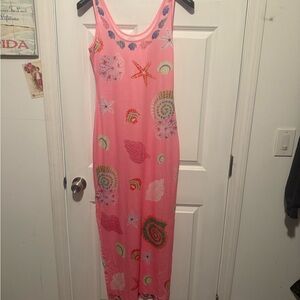 Pink Starfish women’s vacation dress size small